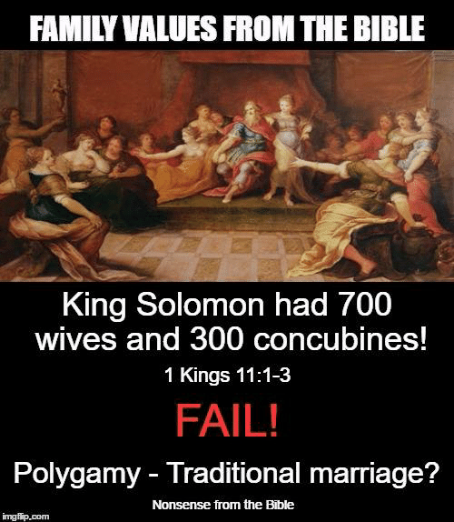 700 wives 300 concubines