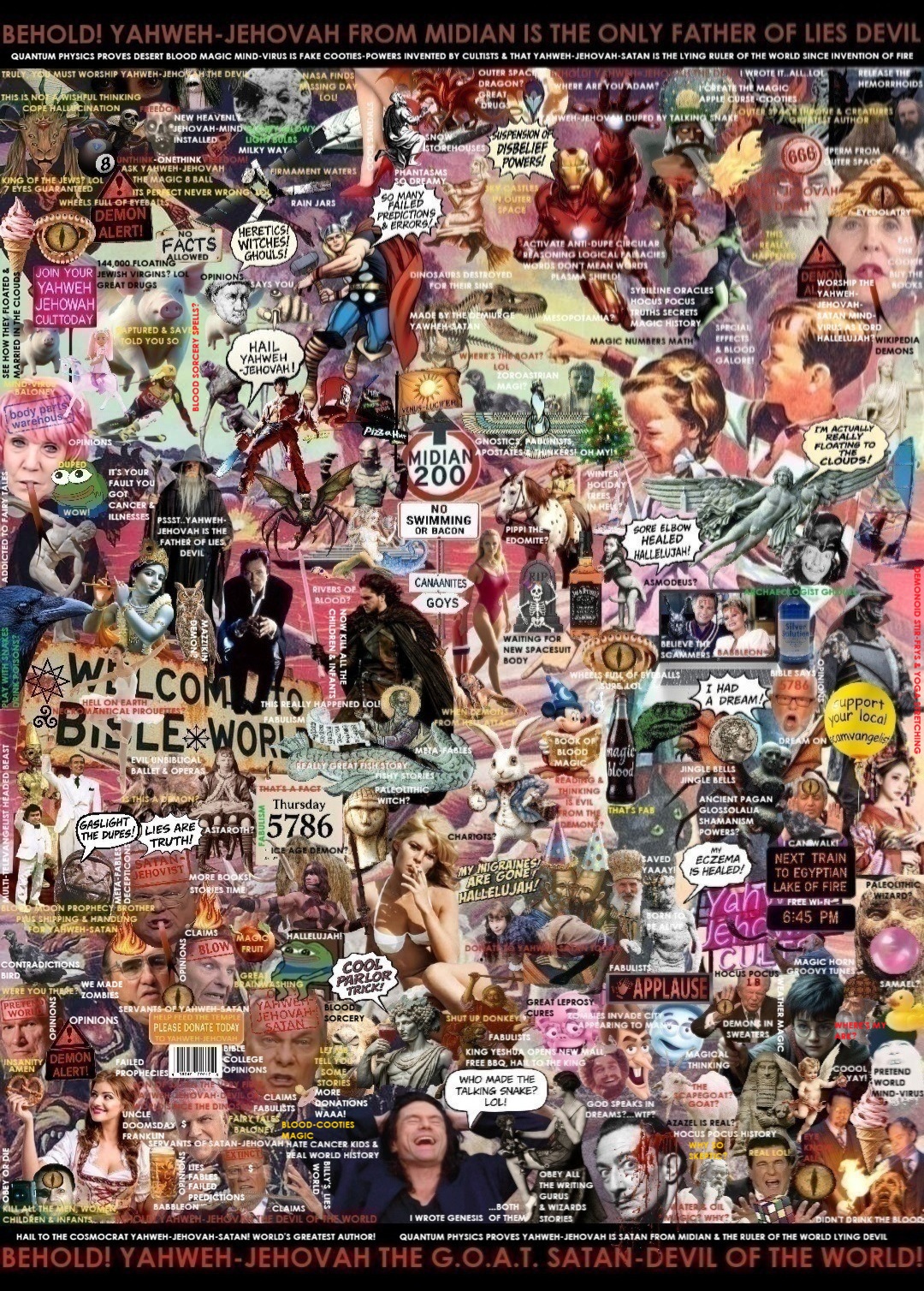 Irrefutable Unequivocal Proof of The Paul & His New Yeshua Skywizard’s Immortal Spacesuit Bodies Zombifications Festival Failed Guarantees From 1,900 years ago (& So The Real Way The Universe/Space-Time Exists & Operates & So The Real Reason Existence Exists In The First Place?)….But It’s Just Yet Another New Mutated Mindtrap Mindprison (& Still Mutating Vortex of Magical Thinking Deserts Abrahamic-Voodooism Superstitions) Apocalyptic Deaths Cult & Personal Psychological Motives Dreamscapes Agendas & Iron Age Desert Pagan Primitive Blood Magic Spiritualism Contradictory Fairy Tales Pretend World Delusions & Mind Control Brainwashing in the Real&nbsp;World.