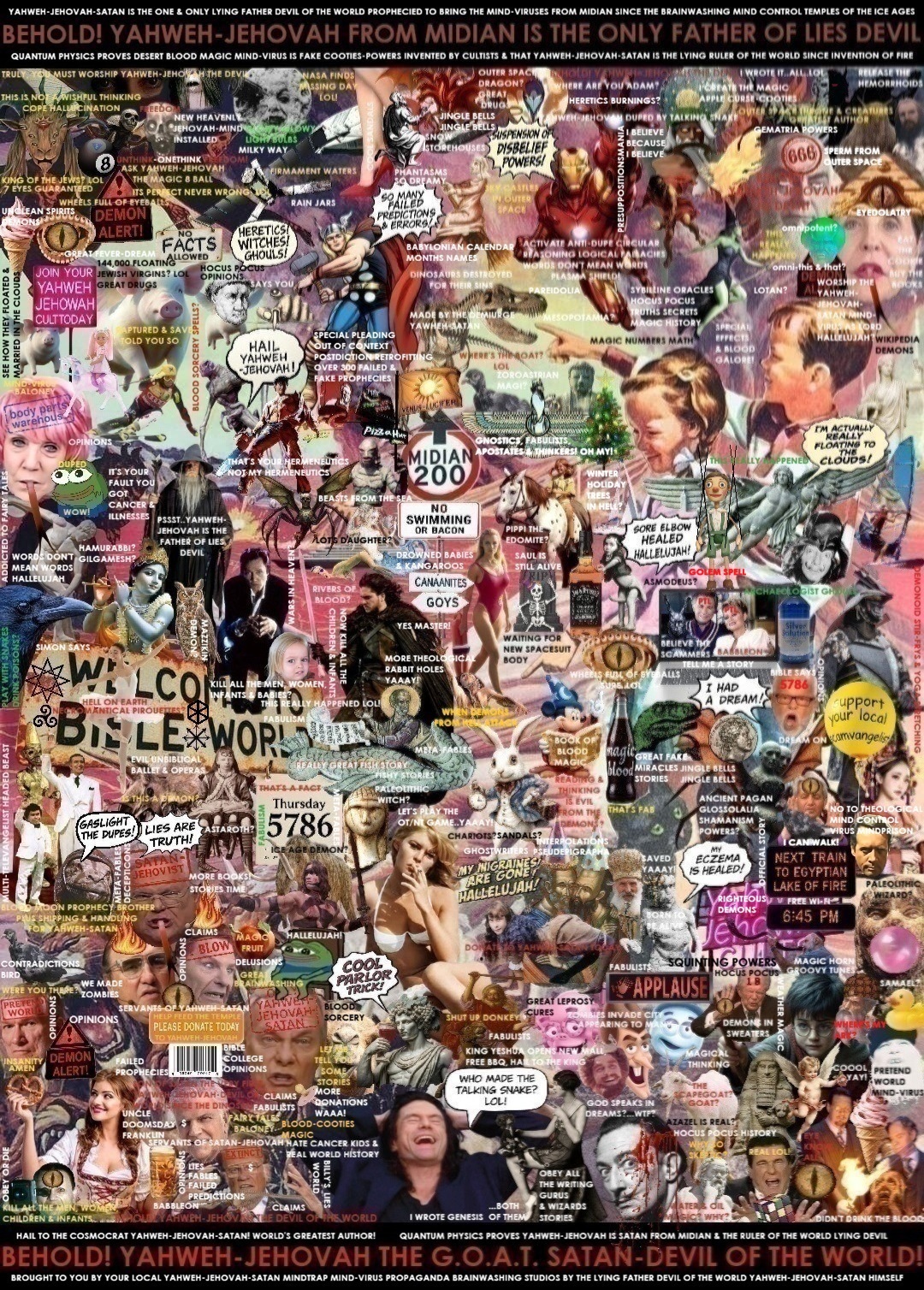 Irrefutable Unequivocal Proof of The Paul & His New Yeshua Skywizard’s Immortal Spacesuit Bodies Zombifications Festival Failed Guarantees From 1,900 years ago (& So The Real Way The Universe/Space-Time Exists & Operates & So The Real Reason Existence Exists In The First Place?)….But It’s Just Yet Another New Mutated Mindtrap Mindprison (& Still Mutating Vortex of Magical Thinking Deserts Abrahamic-Voodooism Superstitions) Apocalyptic Deaths Cult & Personal Psychological Motives Dreamscapes Agendas & Iron Age Desert Pagan Primitive Blood Magic Spiritualism Contradictory Fairy Tales Pretend World Delusions & Mind Control Brainwashing in the Real&nbsp;World.