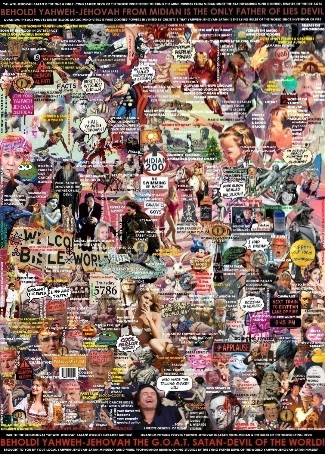 Irrefutable Unequivocal Proof of The Paul & His New Yeshua Skywizard’s Immortal Floating Spacesuit Bodies Zombifications Festival Failed Guarantees From 1,900 years ago (& So The Real Way The Universe/Space-Time Exists & Operates & So The Real Reason Existence Exists In The First Place?)….But It’s Just Yet Another New Mutated Mindtrap Mindprison (& Still Mutating Vortex of Magical Thinking Deserts Abrahamic-Voodooism Superstitions) Apocalyptic Deaths Cult & Personal Psychological Motives Dreamscapes Agendas & Iron Age Desert Pagan Primitive Blood Magic Spiritualism Contradictory Fairy Tales Pretend World Delusions & Mind Control Brainwashing in the Real&nbsp;World.