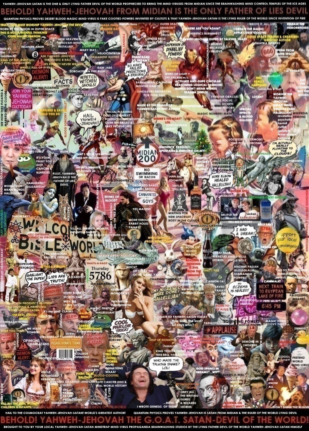 Irrefutable Unequivocal Proof of The Paul & His New Yeshua Skywizard’s Immortal Floating Spacesuit Bodies Zombifications Festival Failed Guarantees From 1,900 years ago (& So The Real Way The Universe/Space-Time Exists & Operates & So The Real Reason Existence Exists In The First Place?)….But It’s Just Yet Another New Mutated Mindtrap Mindprison (& Still Mutating Vortex of Magical Thinking Deserts Abrahamic-Voodooism Superstitions) Apocalyptic Deaths Cult & Personal Psychological Motives Dreamscapes Agendas & Iron Age Desert Pagan Primitive Blood Magic Spiritualism Contradictory Fairy Tales Pretend World Delusions & Mind Control Brainwashing in the Real&nbsp;World.