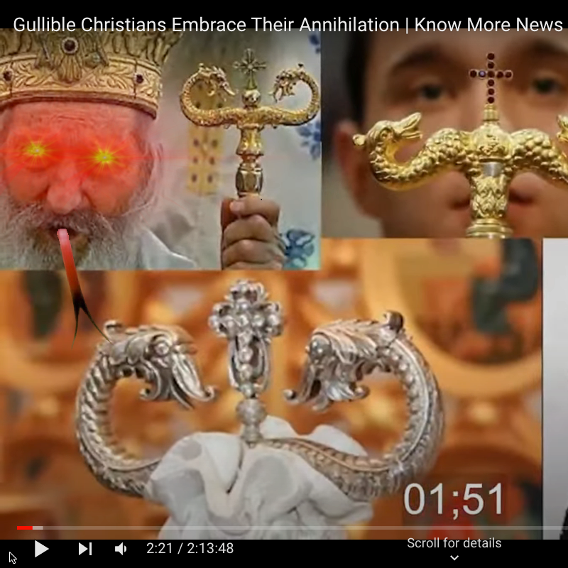 Has Any Preacher, Pastor, Priest, Scamvangelist Pretend World Mythomania Gasbag Grifter, Duplicitous Goy Television Soapbox Yeshua-Junkie Fairy Tales Shill, Paulianity-Gnosticism Merkabah Mysticism Charlatan-Dreamer, Delusional Goy Yahwehism-Jehovahism-Cacodemon Witchery Coven Gatekeeper, Zoroastrian-Inspired Infernal Messianic Cabal Demagogue-Magus, Fantasizing “Christ-Cult Corporation” Shekels-Seeds Miracles Salesperson, New Age Yeshuaism Torah-Zombie Obsessed Goy Spiritualist Fraudster, Lying Abrahamic Desert Ghost Bewitched Evangelical Nutcase or any Soothsaying Hocus Pocus Blood Magic Guru Decepticon Spellcaster Ever Told Their Flock Any Of These True Facts & Verified Information? And Why Not?&nbsp;(+Videos)